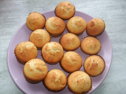 Recette muffins aux pépites de chocolat (dessert divers)