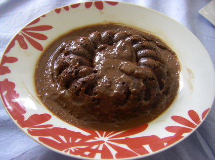 Recette de pudding et sauce au chocolat