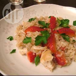 Recette risotto de poulet et fraises – toutes les recettes allrecipes