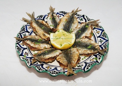 Recette de sardines frites à la charmoula