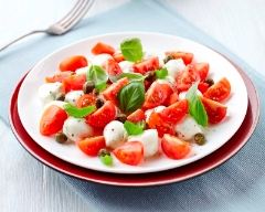 Salade de tomates cerise et mozzarella | cuisine az