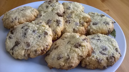 Recette cookies aux pépites de chocolat pour 5 personnes