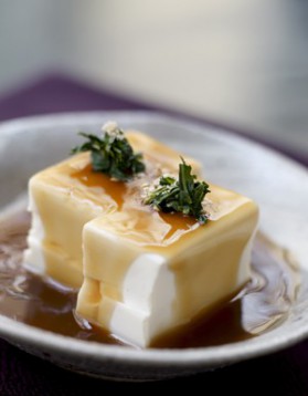 Tofu chaud aux feuilles de thé vert gyokuro pour 4 personnes ...