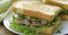 Recette de sandwich diététique au thon et concombre