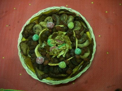 Recette de fruits déguisés à la noix de coco