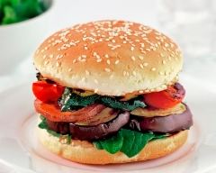 Recette hamburger aux légumes