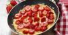 Recette de omelette sucrée aux fraises