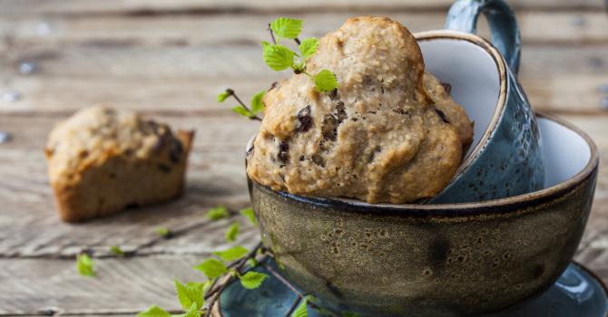 Recette de muffins végétaliens aux graines et aux noix