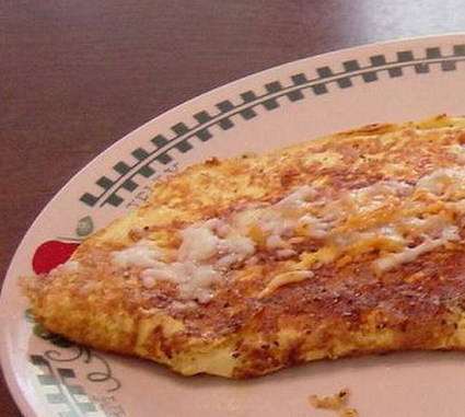 Recette omelette gratinée aux oignons grelots