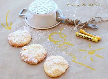 Recette de biscuits au citron et aux amandes