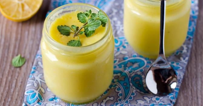 Recette de crème légère au citron sans sucre