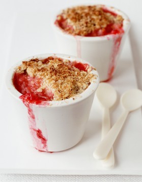 Crumble pomme framboise thermomix pour 6 personnes