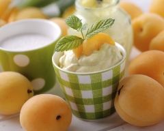 Recette crème aux abricots