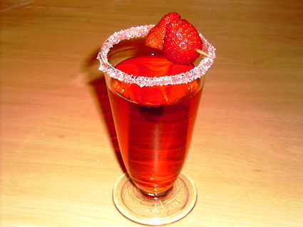 Recette de cocktail aux fruits rouges
