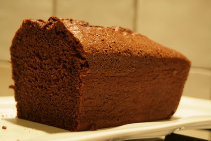 Recette de le cake au chocolat de valrhona