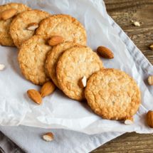 Biscuits aux amandes et graines de sésame