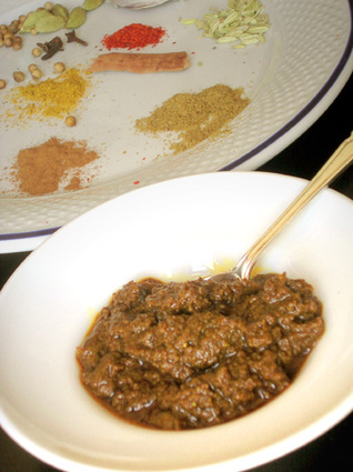 Recette de pâte de curry indienne