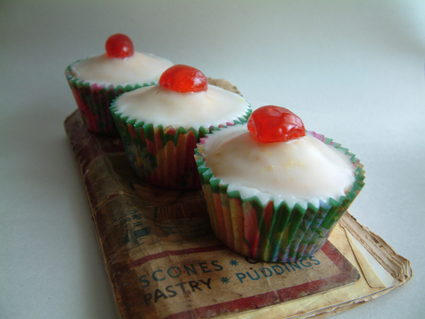 Recette de cupcakes made in england des années 60