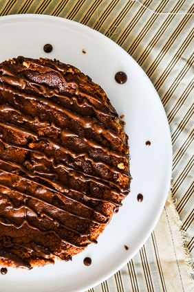 Cheesecake-brownie vanille et chocolat