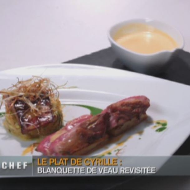 Recette carré de veau au foie gras façon terroir