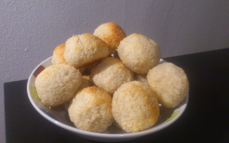 Recette boules coco pas chère et simple > cuisine étudiant