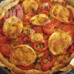 Recette quiche poivrons tomates mozza – toutes les recettes ...