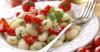 Recette de gnocchi de pommes de terre aux tomates cerises et persil