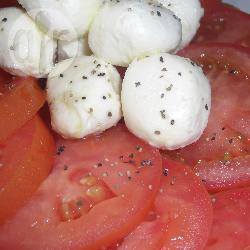 Recette salade de tomates et mozzarella – toutes les recettes ...