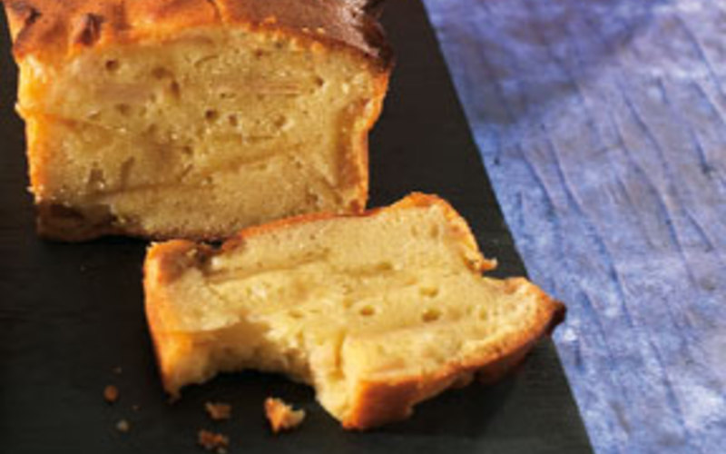 Recette cake pomme-banane pas chère et facile > cuisine étudiant