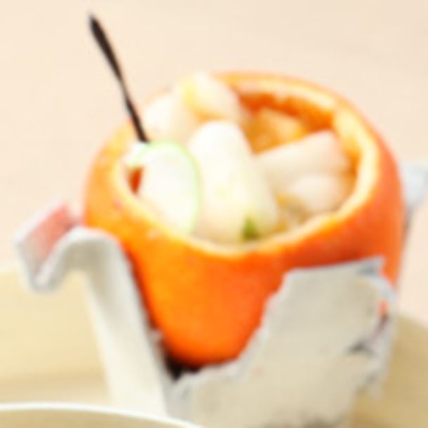 Recette un pique-nique contemporain : la mandarine aux fruits