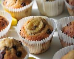 Recette muffins banane-chocolat