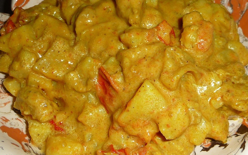 Recette poulet au curry pas chère et simple > cuisine étudiant