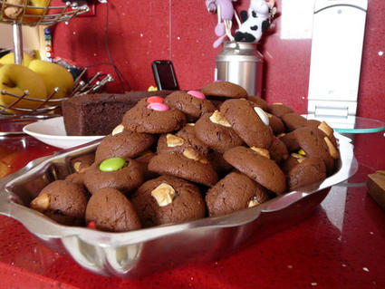 Recette cookies au chocolat pour 1 personnes