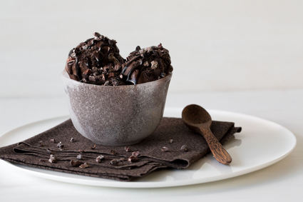 Recette de glace au chocolat intense