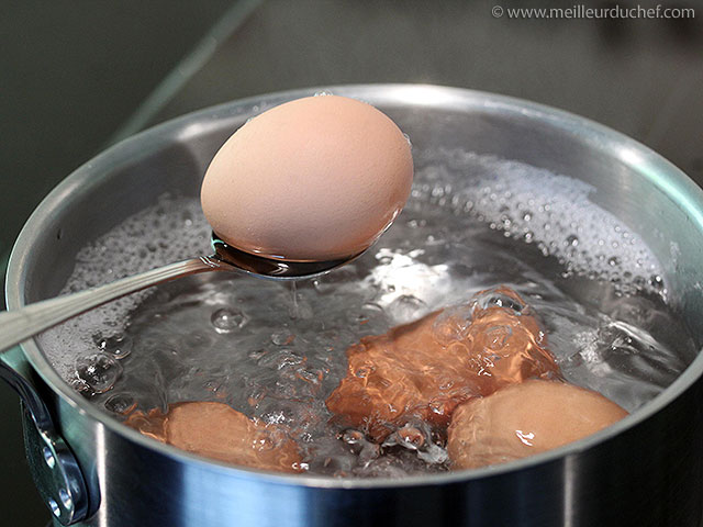Cuisson des œufs en coquille  fiche recette illustrée ...