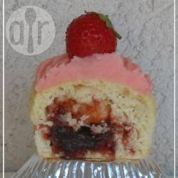 Recette muffins au cœur de fraise – toutes les recettes allrecipes