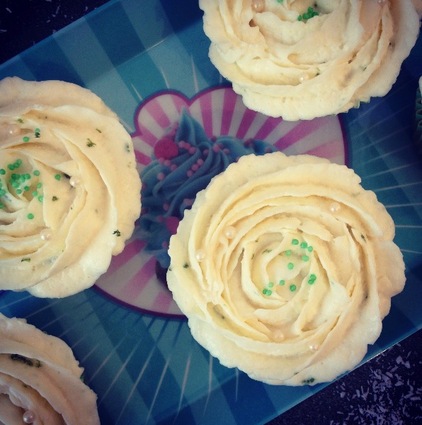 Recette de cupcake fleur de coco et citron vert