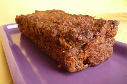 Recette de pain de viande (meat loaf)