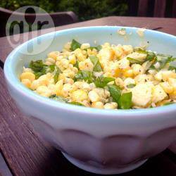 Recette salade de maïs, basilic et mozzarella – toutes les recettes ...