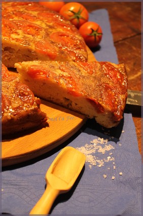 Recette de gâteau renversé tomates et thon