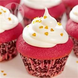 Recette cupcakes rouge vif à la meringue italienne – toutes les ...