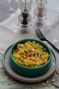 Recette de riz au curry de légumes et noix de cajou
