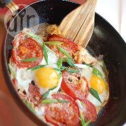 Recette omelette à la tomate – toutes les recettes allrecipes