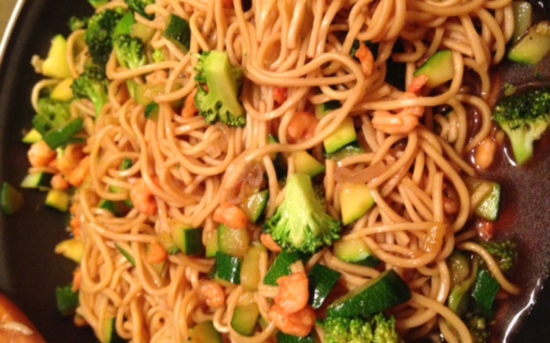 Recette wok de nouilles chinoises aux légumes pas chère et simple ...