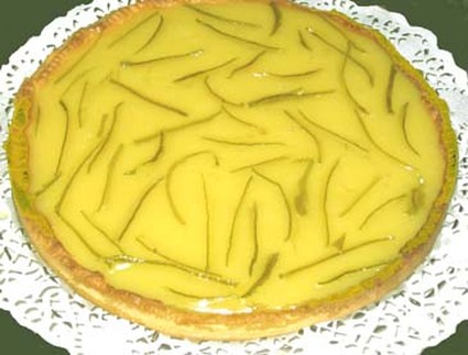Recette de tarte au citron