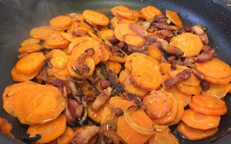 Recette poêlée de carottes pas chère et simple > cuisine étudiant