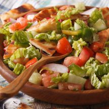 Salade libanaise (fattouche)