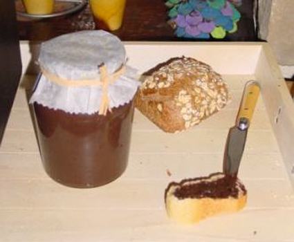 Recette de pâte à tartiner au chocolat et pralin