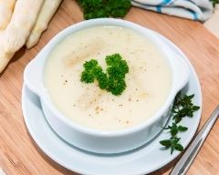 Recette potage velouté d'asperges