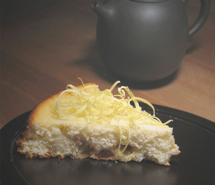 Dolce di ricotta al limone (cheesecake italien)